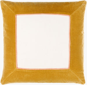 Livabliss Squared Cotton Woven Geometric Accent Pillow Handcrafted for Modern Living Spaces SQA002-1818D