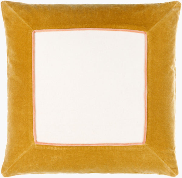 Livabliss Squared Cotton Woven Geometric Accent Pillow Handcrafted for Modern Living Spaces SQA002-1818D