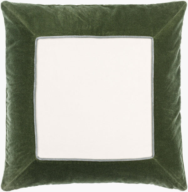Livabliss Squared Cotton Square Accent Pillow Handcrafted for Modern and Transitional Living Spaces SQA003-1818