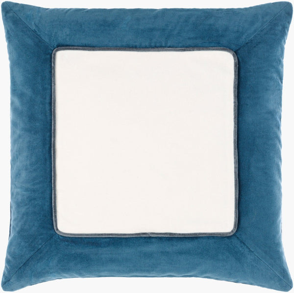 Livabliss Squared Cotton Woven Geometric Throw Pillow Handcrafted in India for Modern Living SQA005-2222D