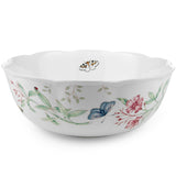 Lenox Butterfly Meadow Large Serving Bowl Multi, WHITE PORCELAIN 6083901