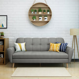 Christopher Knight Home® Treston Mid Century Grey Fabric Sofa