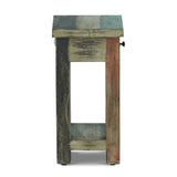 Christopher Knight Home® - Noble House - Meader Boho Handmade Distressed Mango Wood End Table