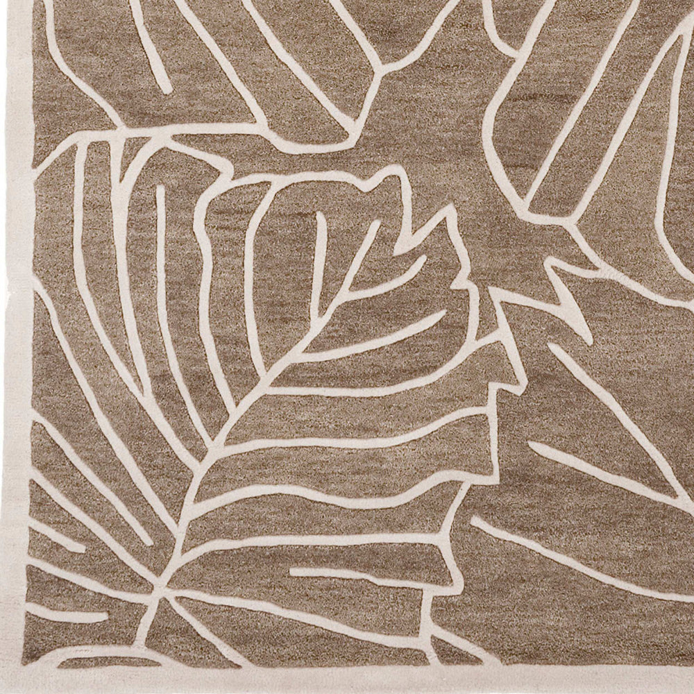 Surya Studio Sr-138 9' X 13' Hand Tufted Nz Wool Rug - Modern Decor For Your Home With 1-year Warranty Light Brown Nz Wool Sr138-913