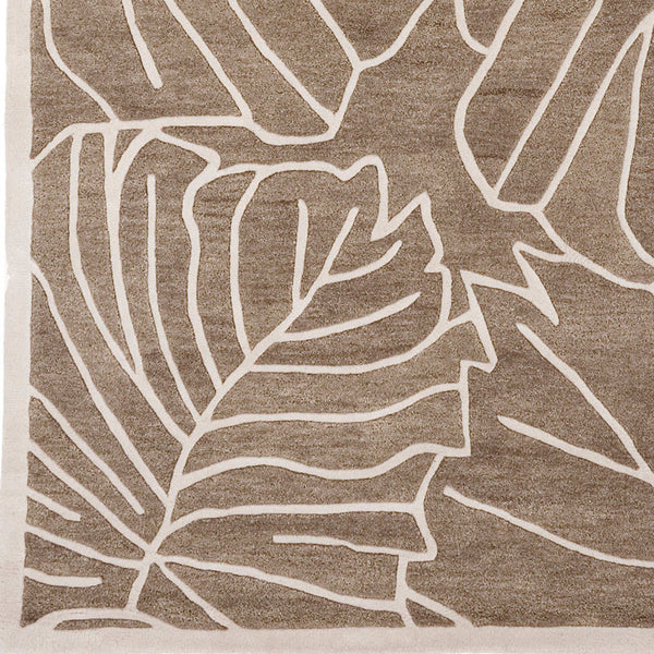 Surya Studio Sr-138 9' X 13' Hand Tufted Nz Wool Rug - Modern Decor For Your Home With 1-year Warranty Light Brown Nz Wool Sr138-913