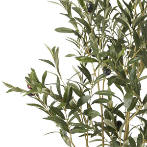 English Elm 120cm Artificial Olive Tree Faux Mediterranean Botanical with Realistic Foliage 70526.00