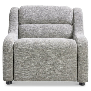 Bernhardt Bernhardt Gio Power Recliner Channeled Fabric Chair with Wall Away Motion Control B162RO