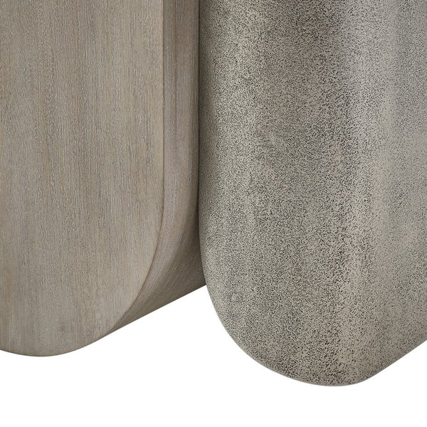 Bernhardt Nexus Sculptural Mahogany Dining Table with Graphite Cast Aluminum Base — Timeless Modern Centerpiece K2142