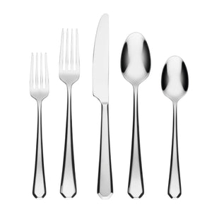 Lenox Cambridge Geo Mirror 20-Piece Flatware Set NO COLOR METAL 353520DS