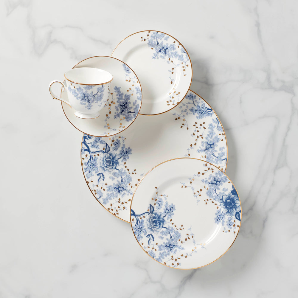 Lenox Garden Grove 5-Piece Place Setting Blue, WHITE BONE CHINA 834265