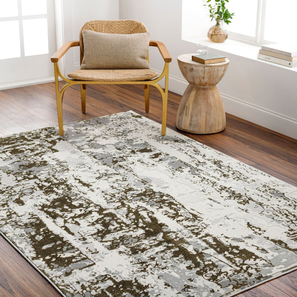 Livabliss Sunrise Geometric Mid-century Modern Area Rug Polypropylene Blend for Living Rooms SRI2301-71010