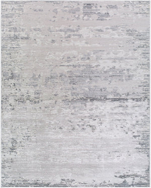 Livabliss Sunrise Geometric Mid-century Modern Polypropylene Accent Rug for Entryway or Bath Light Slate, Li 7'10" x 10' SRI2305-71010