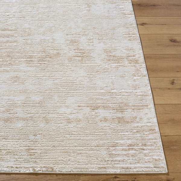 Livabliss Sunrise Machine Woven Geometric Area Rug Mid Century Modern Style for Entryways Beige, Tan 2' x 2'11" SRI2306-2211