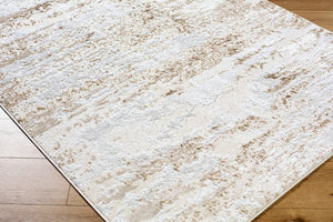 Livabliss Sunrise Geometric Mid-century Modern Area Rug Turkish Woven Polypropylene Entryway Accent Tan, Cream 2' x 2'11" SRI2308-2211