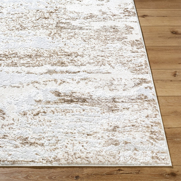 Livabliss Sunrise Geometric Mid-century Modern Area Rug Turkish Woven Polypropylene Entryway Accent Tan, Cream 2' x 2'11" SRI2308-2211