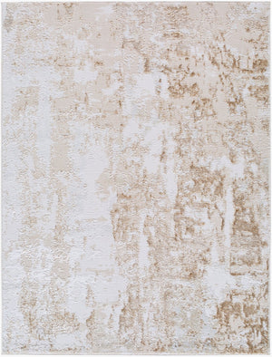 Livabliss Sunrise Geometric Mid-century Machine Woven Polypropylene Accent Rug for Entryways Tan, Mustard 2' x 2'11" SRI2312-2211