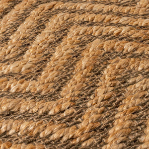 Surya Srinagar 18"X18" Jute & Cotton Accent Pillow - Intricate Indian Design For Modern Home Decor Beige Jute,Cotton Srn001-1818