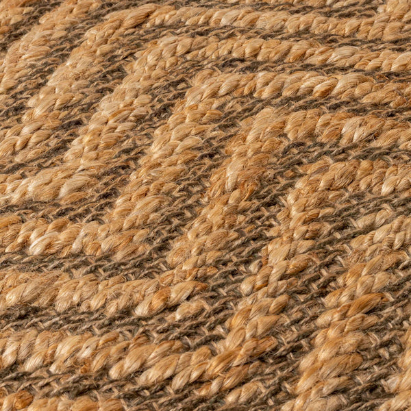 Surya Srinagar 18"X18" Jute & Cotton Accent Pillow - Intricate Indian Design For Modern Home Decor Beige Jute,Cotton Srn001-1818