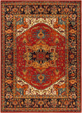 Serapi SRP-1001 6'7" x 9'6" Machine Woven Rug SRP1001-6796 Livabliss Surya