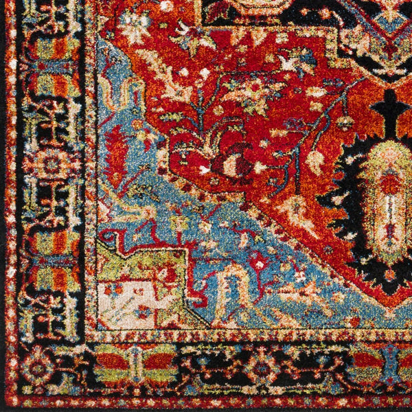 Livabliss Serapi Medallion Runner Rug Polypropylene Hallway Entryway Traditional Persian Style SRP1014-2773