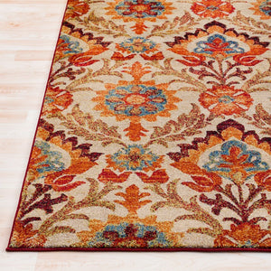 Livabliss Serapi Medallion Area Rug Persian Tribal Style Polypropylene Weave for Living Room SRP1016-93126