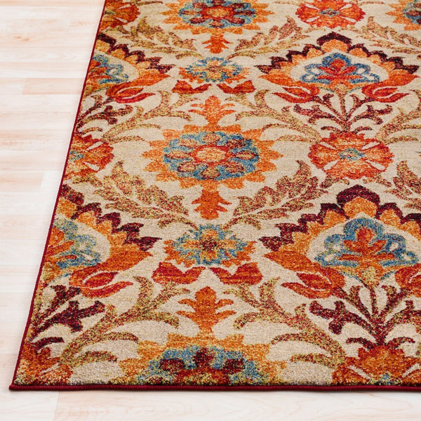 Livabliss Serapi Medallion Area Rug Persian Tribal Style Polypropylene Weave for Living Room SRP1016-93126