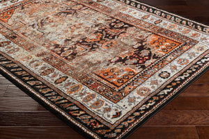 Livabliss Serapi Medallion Persian Area Rug Machine Woven Polypropylene for Living Dining Rooms SRP1018-93126