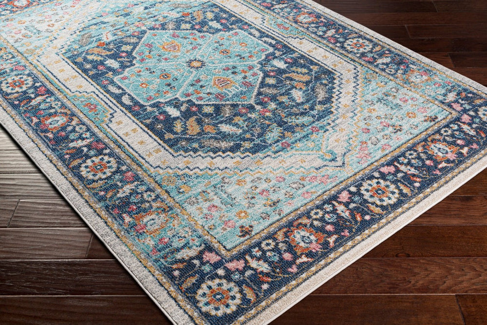Livabliss Serapi Persian Medallion Area Rug Polypropylene Medium Pile Living Room Accent SRP2308-9126