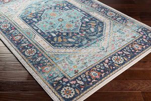 Livabliss Serapi Persian Medallion Area Rug Polypropylene Medium Pile Living Room Accent SRP2308-9126