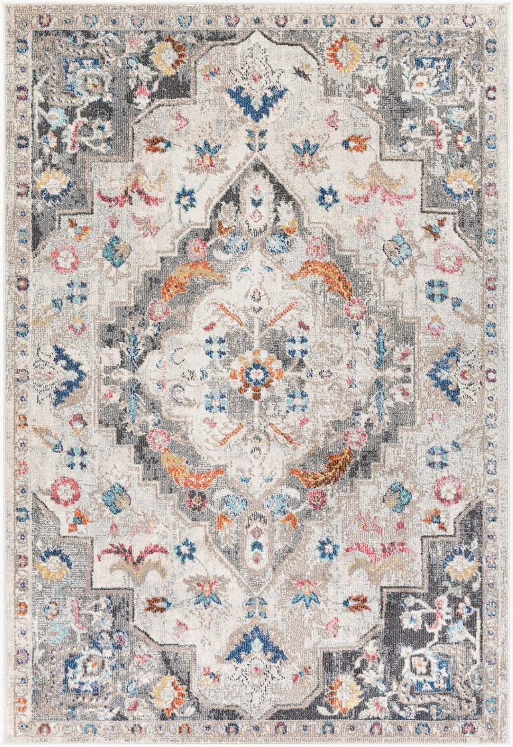 Livabliss Serapi Persian Medallion Area Rug Polypropylene Pile Living Room Floor Accent SRP2313-5373