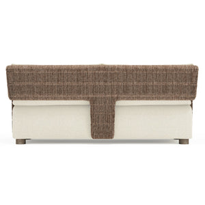 Bernhardt Bernhardt Maldives Outdoor Sofa Wicker Aluminum Frame Resort Patio Lounge Seating O2356D