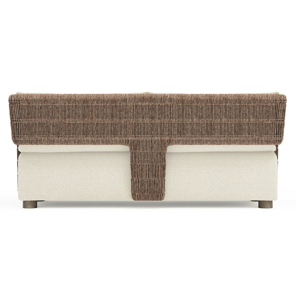 Bernhardt Bernhardt Maldives Outdoor Sofa Wicker Aluminum Frame Resort Patio Lounge Seating O2356D