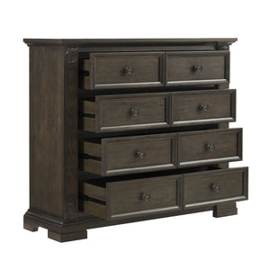 A.R.T. Furniture Heritage Hill 8-drawer Gentleman’S Chest - Elegant Acacia & Oak Design With Antique Pewter Hardware Brown Eight (8) Drawers For Storage (Interior Drawers, 19.75”W X 13.5”D X 6.5”H) 341150-2816