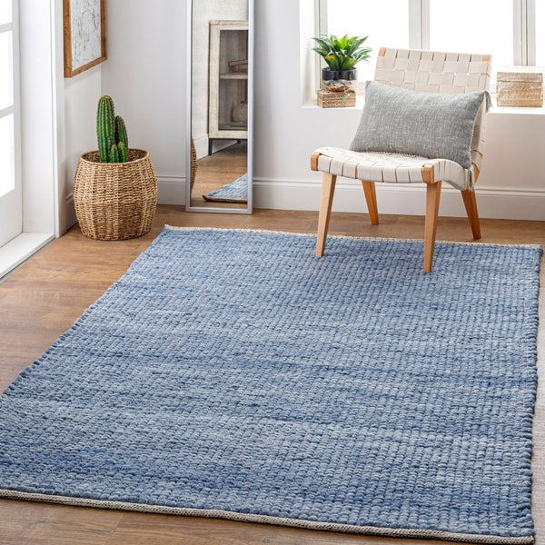 Livabliss Sierra Handwoven Flatweave Cotton Wool Blend Rug for Entryway Bathroom or Console SRR2300-23