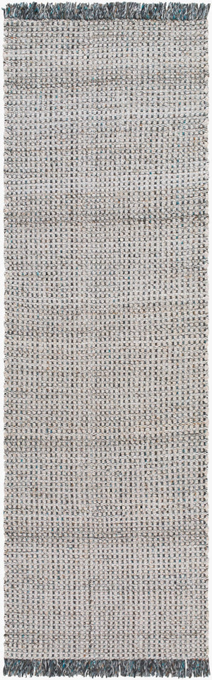 Surya Sara 10' X 14' Handmade Area Rug - Elegant, Durable, Eco-friendly Design With Stylish Fringe Detail Off,White Recycled Pet Yarn Sru2304-268