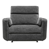 Parker House Parker Living Radius Xl - Mediterranean Extra Wide Power Glider Recliner Mediterranean 100% Polyester (W) MRAD#812GP-XL-MED