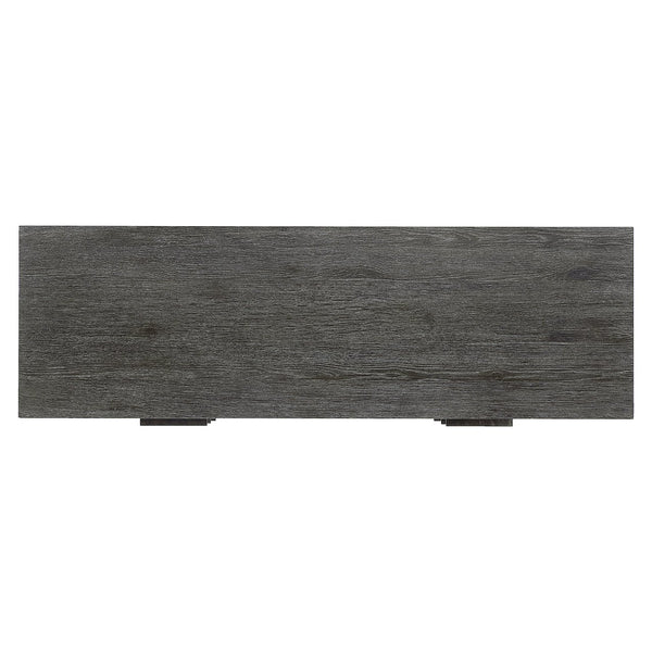 Bernhardt Bernhardt Menton Dresser In Sutton Rustic Oak With Six Drawers, Dark Graphite Pulls, Solid Base 352052