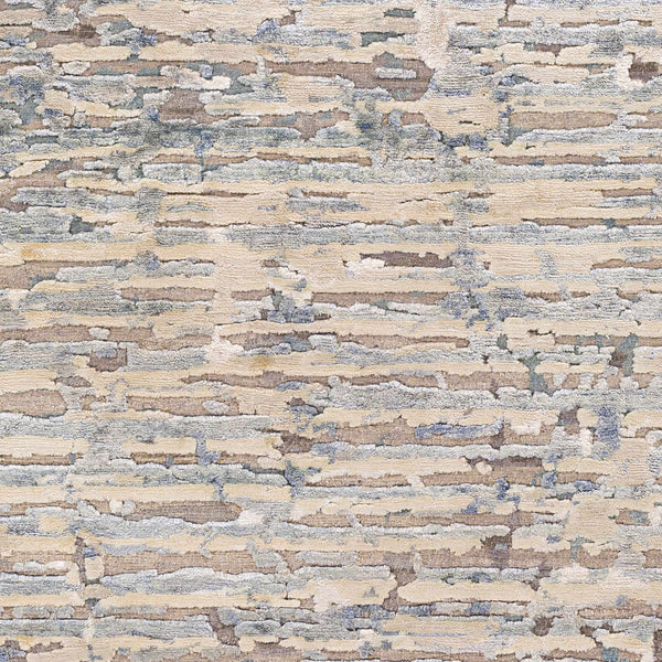 Surya Seda Handmade Rug 10' X 14' - Luxurious Wool, Silk & Viscose Blend For Modern Home Decor Elegance Black Viscose,Wool,Silk Ssd2302-1215