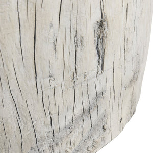 Bernhardt Bernhardt Bois Faux Wood Resin Cocktail Table Sculpted Tree Trunk Living Room Accent 32" 581011