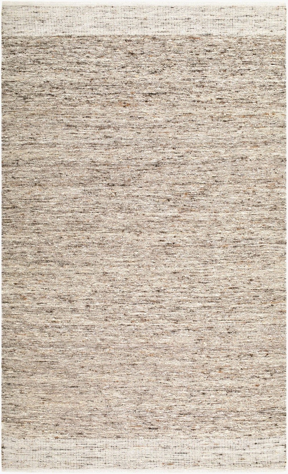 Livabliss Simplon Handwoven Wool Area Rug Country Cottage Style Low Pile Artisan Accent Stone Gray, Ta 9' x 12' SSN2300-912