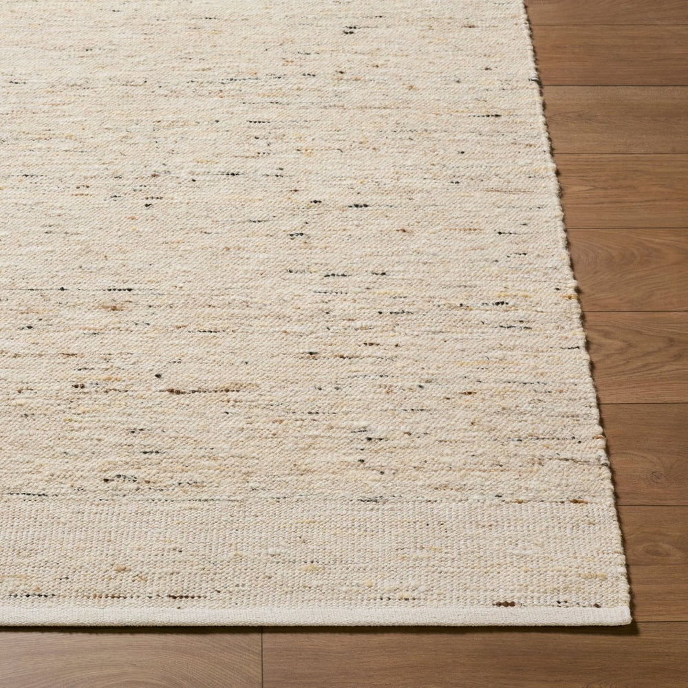 Livabliss Simplon Handwoven Wool Area Rug Country Cottage Style for Entryways and Rustic Spaces Beige, Sand 9' x 12' SSN2301-912