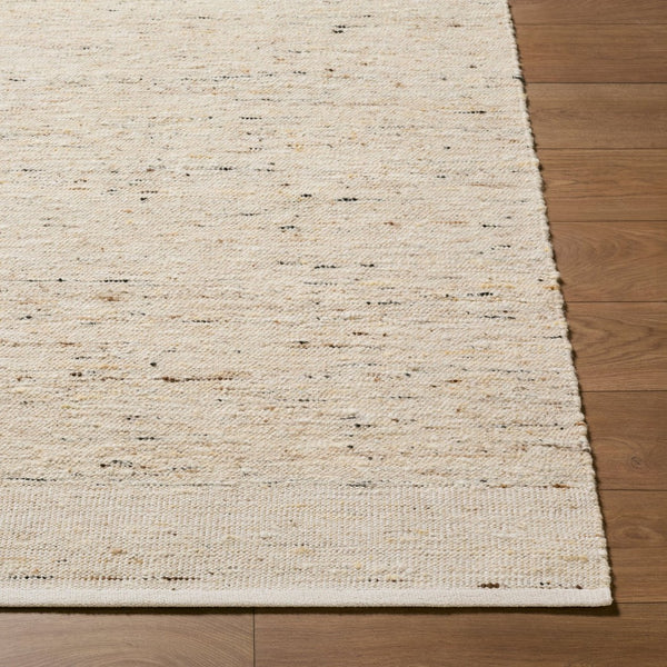Livabliss Simplon Handwoven Wool Area Rug Country Cottage Style for Entryways and Rustic Spaces Beige, Sand 9' x 12' SSN2301-912