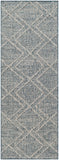 Sarasota SSO-2302 2'6" x 7'3" Machine Woven Rug SSO2302-2773 Livabliss Surya