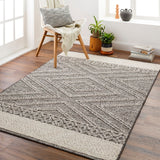 Sarasota SSO-2309 7'7" x 10' Machine Woven Rug SSO2309-71010 Livabliss Surya