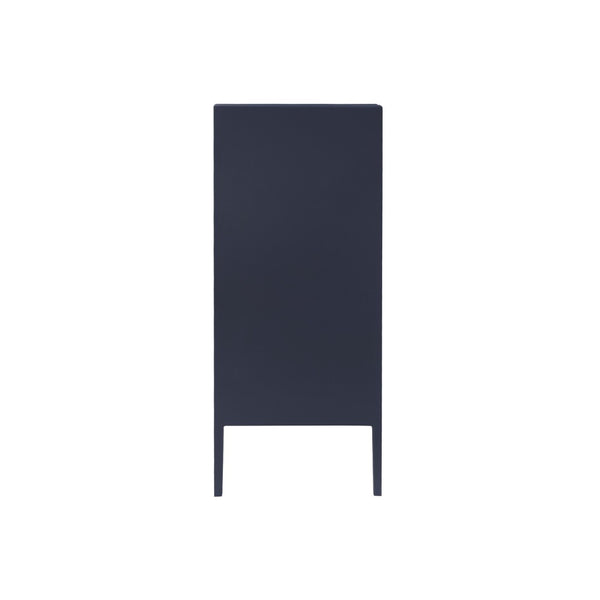 Atlas Annapolis Credenza – Chic Navy Storage Solution with Gold Accents for Stylish Home Organization Needs ST11002-01