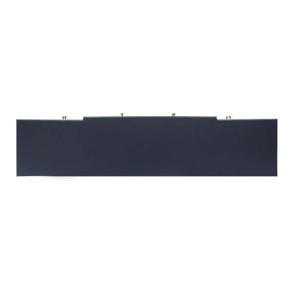 Atlas Annapolis Credenza – Chic Navy Storage Solution with Gold Accents for Stylish Home Organization Needs ST11002-01