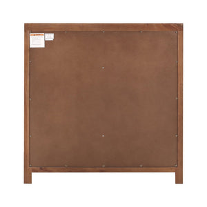 Atlas Astrid Cabinet - Rustic Coastal Charm with Glass Doors, Versatile Storage & Antique White Finish ST11005-01