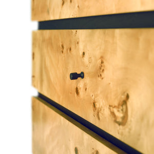 Atlas Bromo Chest - Stylish Natural Mappa Burl Storage with Four Drawers for Any Room's Practical Elegance Large Natural Burl ST11013-01