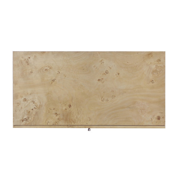 Atlas Bromo Chest - Stylish Natural Mappa Burl Storage with Four Drawers for Any Room's Practical Elegance Large Bleached Burl ST11013-02