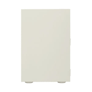 Atlas Clearwater Credenza - Stylish White Storage Solution with Woven Rattan Panels for Modern Spaces ST11017-01